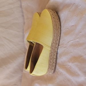 Naturalizer Yellow Thea Slip On Espadrilles